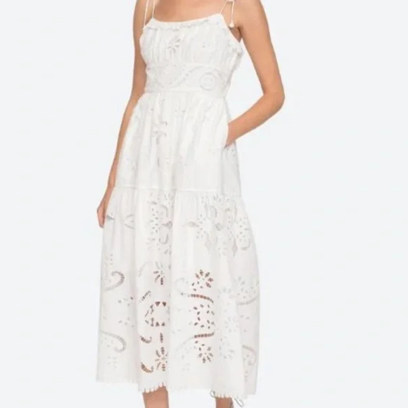 Sea New York Liat Eyelet Embroidered  Dress - Picture 3 of 14